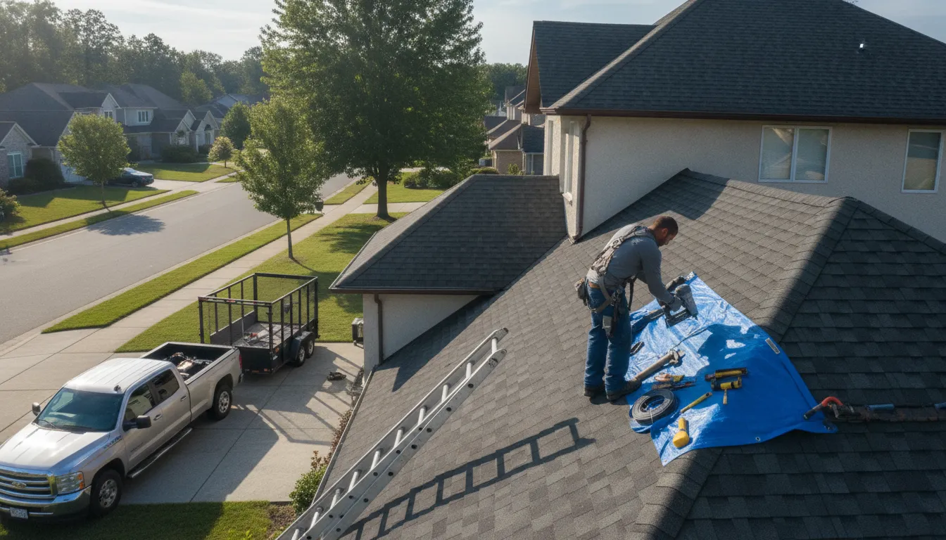 Roofing in Liberty Center